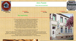 Desktop Screenshot of annis-pension-schoenebeck.de